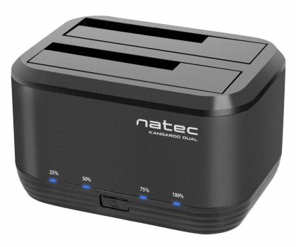 Stacja dokująca dla dysków Natec KANGAROO DUAL 2.5"/3.5" USB 3.0 + ZASILACZ